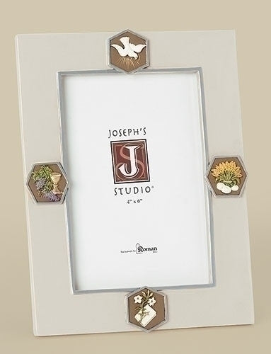 "Bread of Life" Communion Frame Holds 4"x"6 Photo