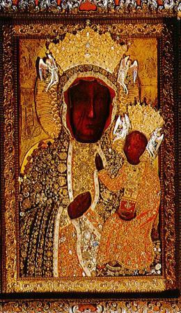 Prayer to Our Lady of Czestochowa Laminate Holy Card DISCONTINUED