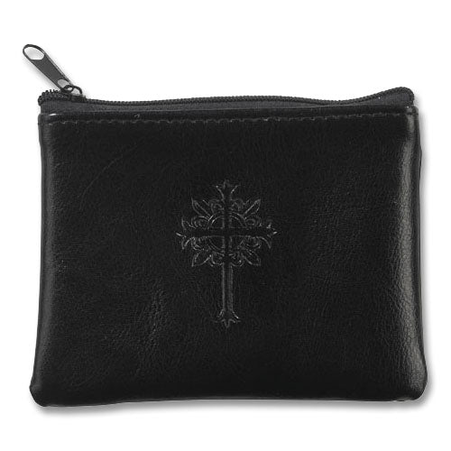 Rosary Case Zipper-Black