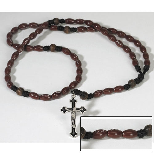 10MM Football Sport Rosary