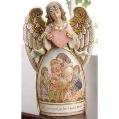 Angel Statue ”Walk in Faith” 7.75”