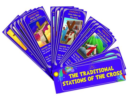 Brother Francis Devotional Fan - The Traditional Stations Of The Cross