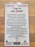 St. Benedict Pewter Medal with Holy Card