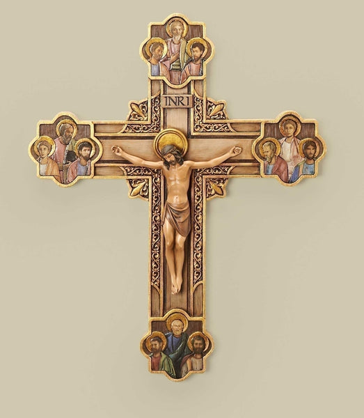 12" The Apostles Crucifix by Joseph's Studio for Roman Inc.
