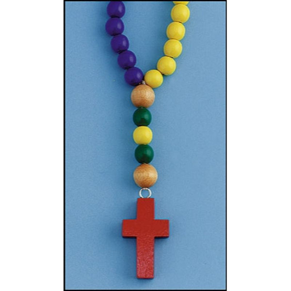 Wooden Baby Rosary