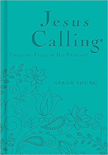 Jesus Calling: Enjoying Peace in His Presence (Deluxe) Teal by Sarah Young