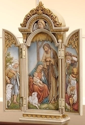 Nativity Triptych Joseph Studio Roman Inc 46691 12.75"H