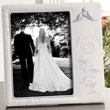 Sing a Song of Love Wedding Frame by Roman Inc.