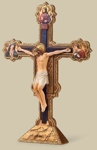 10"H Ognissanti Table Crucifix from Joseph's Studio for Roman Inc.