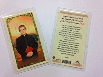 Servant of God Father Vincent R. Capodanno Laminate Holy Card