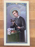 St. Gerard Majella Prayer for Safe Delivery Laminate Holy Card