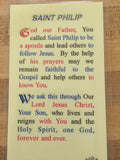 St. Philip Laminate Holy Card