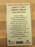 St. Robert Bellarmine, Bishop and Doctor of the Church Laminate Holy Card