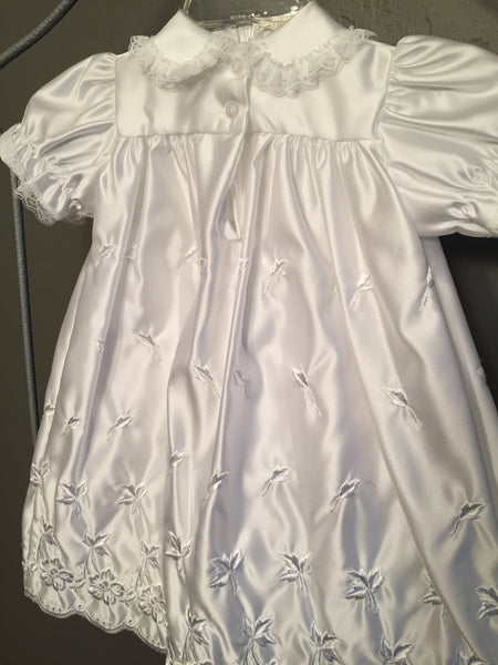 0-3 Month Baptism Gown Girl #6712 Sale Final