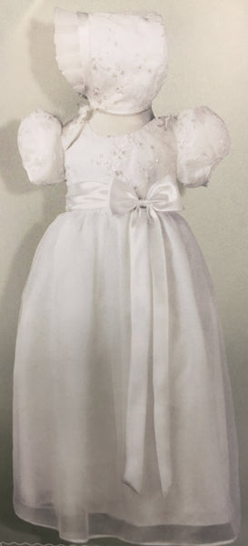 0-3 Month Baptism Gown Girl DB6360 Sale Final
