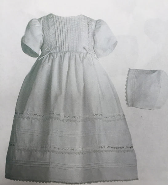 0-3 Month Baptism Gown Girl #1941 Sale Final