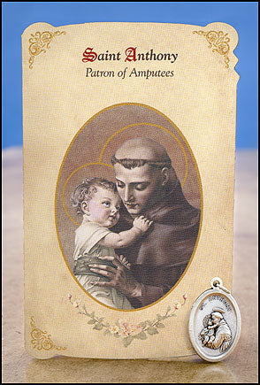St. Anthony Amputee Healing Medal Set