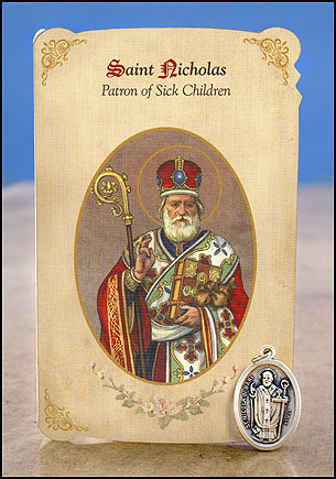 St. Nicholas Sick Children Healing Medal Set
