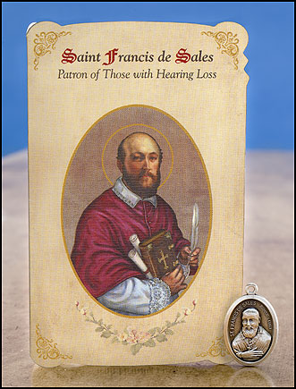 St. Francis Deafness Healing Medal Set