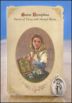 St. Dymphna Mental Healing Medal Set