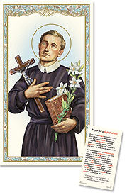 St. Gerard Prayer for a Safe Delivery Holy Card Laminate