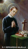 St. Gerard Majella Holy Card Laminate DISCONTINUED