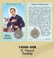 St. Gerard Card with Medal