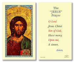The Jesus Prayer Holy Card Laminate