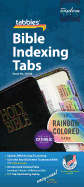 Bible Tab: Rainbow Bible Indexing Tabs Including Catholic Books