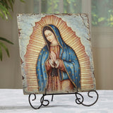 Our Lady of Guadalupe Tile Plaque