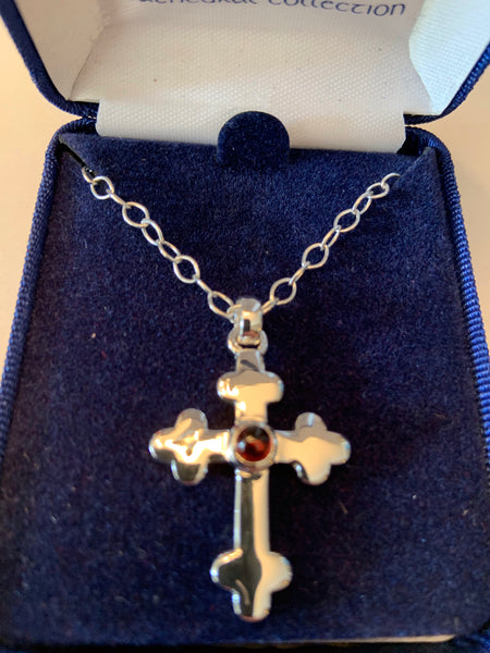 Trefoil Cross Sterling Silver from Cathedral Collection